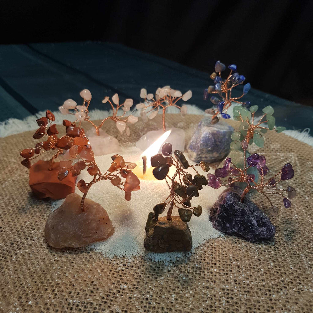 Lumizen crystal tree collection zen