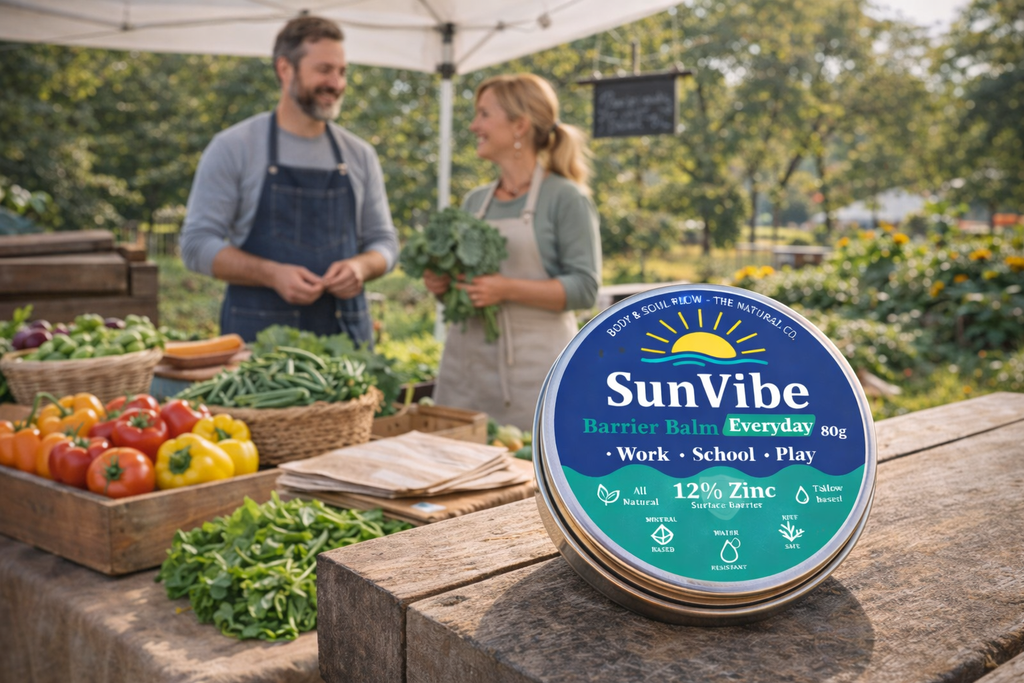 SunVibe Barrier Balm Everyday – 12% Zinc Daily Barrier Balm