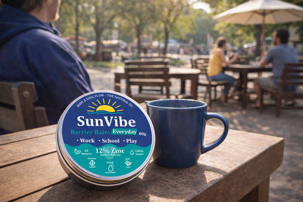 SunVibe Barrier Balm Everyday – 12% Zinc Daily Barrier Balm